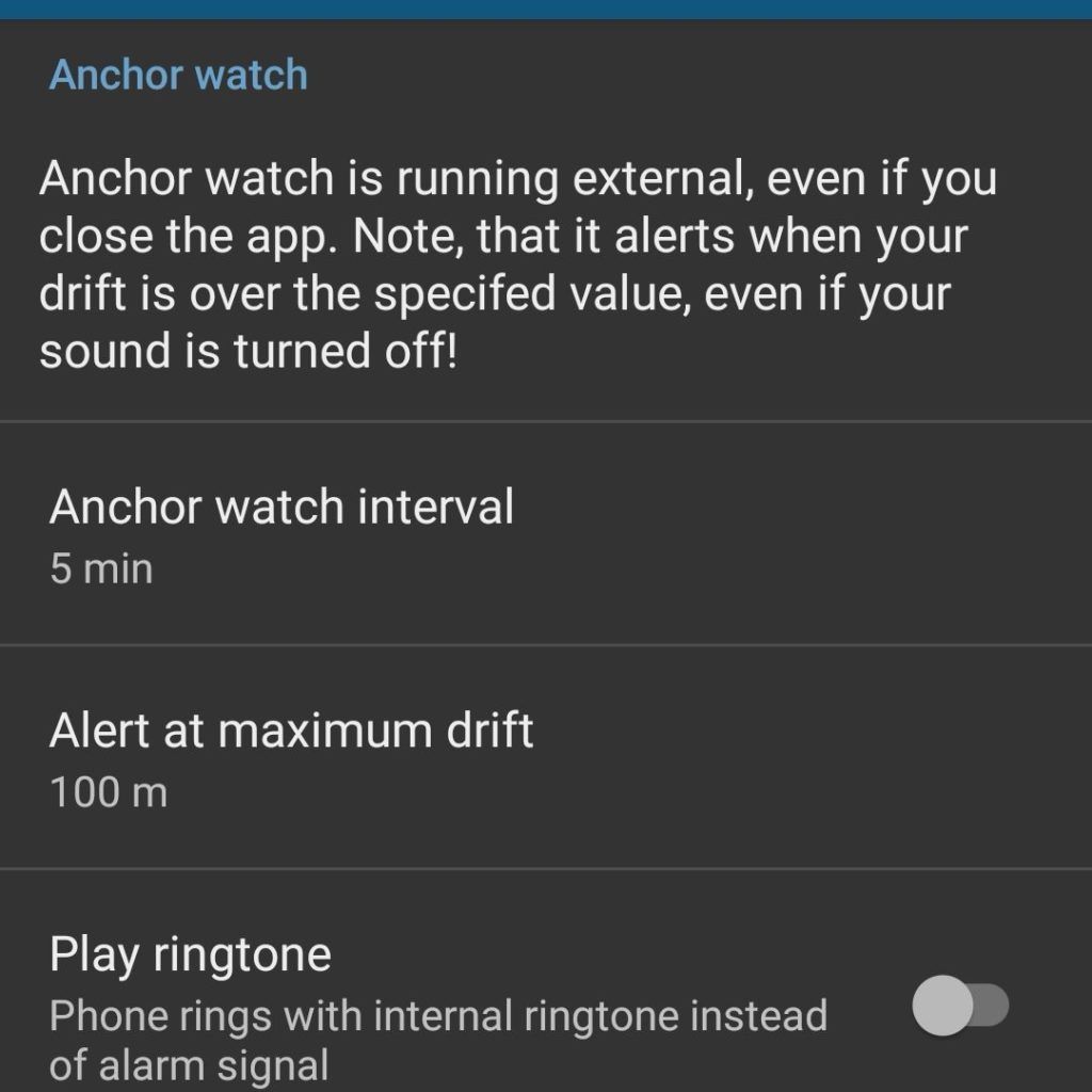 anchor watch app